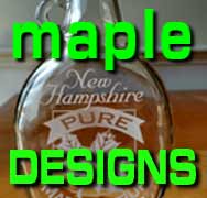 click to go to custom maple bottle designs